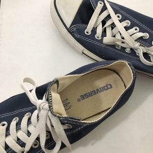 Men’s Navy Blue AllStar Converse Size 10